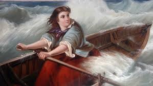 Grace Darling - Victorian Heroine In 1838 an unassuming young woman shot to fame for her heroics after a passenger ship was smashed to pieces off the north-eastern coast of England.