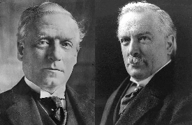 Herbert Asquith and David Lloyd George
